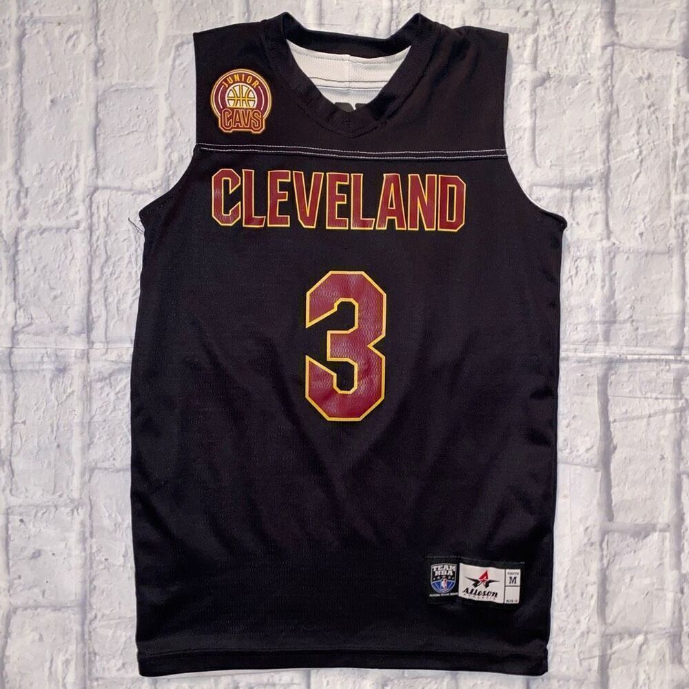 Alleson Athletic youth boys M NBA junior Cavs reversible Jersey
